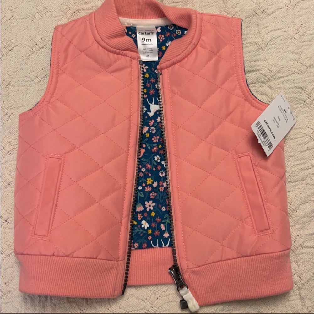 9M pink vest